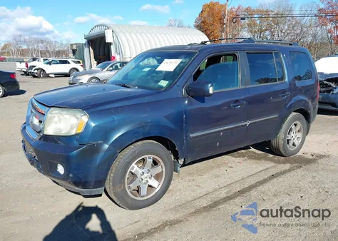 2009 Honda Pilot Touring from USA, damaged, VIN 5FNYF48969B024118